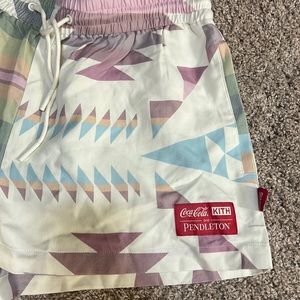 Kith x coca-Cola x pendleton shorts